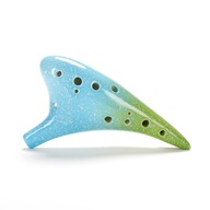 12 otvorov Keramický Ocarina Alto C Starry Style