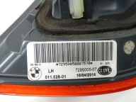 light left rear part left rear to the bonnet BMW X6 E71 LIFT 7295005