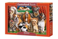 Castorland Puzzle 3000 el. Dog Club Psi Klub