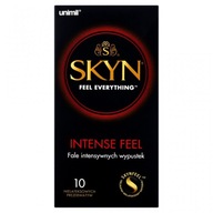 Skyn prezerwatywy Intense Feel Z wypusktami 10 szt