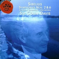 SIBELIUS+DAVIS+LSO: JEAN SIBELIUS - SYMPHONY NO.2+6 [CD]