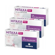 Zestaw 3x Hitaxa fast 5mg, 10 tabletek