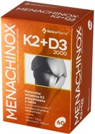 Menachinox K2 + D3 2000 60kaps. Zdravé kosti Zuby Osteoporóza Imunita
