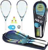НАБІР ШВИДКІСТЬ БАДМІНТОН КРОСМІНТОН РАКЕТКИ НІЛЬ ДАРТС МАРКЕРИ М'ЯЧ