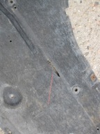 BMW E91 2.0 D 09R cover chassis lower left 7059391