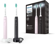 Zestaw 2x Szczoteczki Elektryczna Soniczna Philips Sonicare 3100