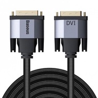 Baseus Kabel przewód DVI-DVI 2K 60Hz 24-pin DUAL 2m