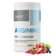 OstroVit Arginina 500 g AMINOKWASY 91 Porcji L-Arginine 3000 mg POMPA
