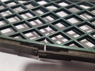 grid of a bumper central front MERCEDES W203