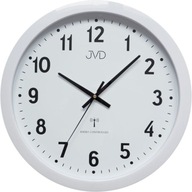JVD RH652 - 40cm - Nástenné hodiny - Biela - DCF77