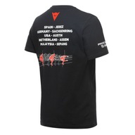 Tričko Dainese Racing T-Shirt Čierna L