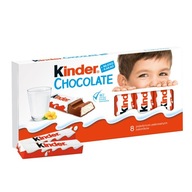 Kinderki Mliečne čokolády Kinder Mliečna náplň Tyčinky 100 g