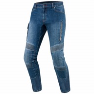 Jeansy Spodnie Motocyklowe Niebieskie Rebelhorn Vandal Denim L32 - 40