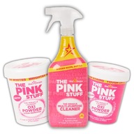 Zestaw The Pink Stuff 850ml Pianka UNI Proszek do Biel + Proszek Kolor 850g