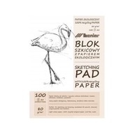 Leniar Blok szkicowy z eko papierem A4/100k