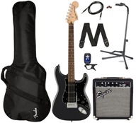 Gitara elektryczna Fender Squier Affinity Stratocaster czarny ZESTAW