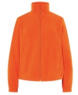 Dámsky fleece-oranžový- Každodenný/pracovný - XL