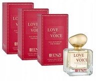 Love and Voice 100ml edp 3szt+tester gratis-JFenzi