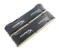 Testowana pamięć RAM HyperX Savage DDR4 8GB 2400MHz CL12 HX424C12SBK2/8 GW