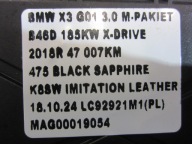 BMW X3 G01 G30 computer module control unit BDC 8801722 WTYCZKI 61358801722