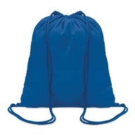 Bavlnené vrecko Školský batoh Modré Eko