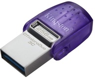 Pendrive Kingston DataTraveler MicroDuo 3C 200 MB/s 256GB USB A i C USB 3,2