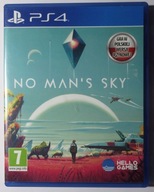 No man's sky PL, polska wersja językowa, PS4, Gra pudełkowa