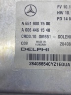 computer control unit of the engine MERCEDES E-KLASA C207 W207 A6519007500