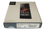 100% NOWY ORYGINALNY SONY XPERIA Z C6603 BLACK KOMPLET