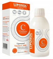 Aliness Liposol Lipozomálny Vitamín C 1000mg imunita 250ml Pomaranč