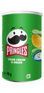 CHIPSY PRINGLES SOUR CREAM & ONION ŚMIETANA & CEBULA 70g