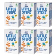 LITTLE STEPS 2 sušené ďalšie mlieko nad 6 mesiacov 6x 500 g