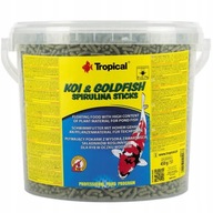 Tropical Koi&Goldfish Spirulina Sticks 5L - 430g Pokarm dla ryb
