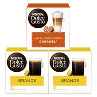 Kapsułki Dolce Gusto Latte Macchiato Caramel 1+2