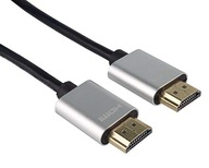 PremiumCord Slim HDMI High Speed + Ethernet kabel, 2 m