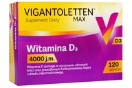 Vigantoletten Max 4000 120 tabletek