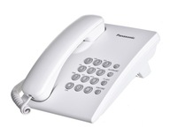 Telefon stacjonarny Panasonic KX-TS500PDW (biały)