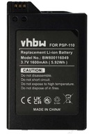 vhbw Akumulator bateria do Sony PSP-110 1600mAh 3.7V ZAMIENNIK