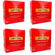 Twinings ENGLISH BREAKFAST 4x100szt multipack