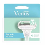 Gillette Venus Smooth Sensitive wymienne ostrza do golenia dla kobiet 4szt