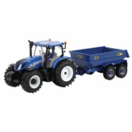 TOMY BRITAINS 43268 traktor NEW HOLLAND T6.175 + PRZYCZEPA 1:32