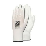 Rękawice ULTRA TEC białe, nylon, poliuretan - 7