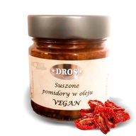 Suszone pomidory w oleju VEGAN 266 ml / 230 g Przekąska DROS