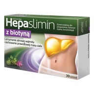 Hepaslimin s biotínom, 30 tabliet pečeň chudnutie