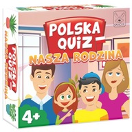 QUIZ POLSKA NASZA RODZINA 4+ - Gra quizowa KANGUR