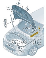 NOWE ORYGINALNE AUDI OE NAKŁADKA 8V0821169E