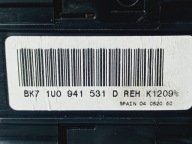 switch switch PANEL of the lights OE 1U0941531 SKODA Fabia II 07-14