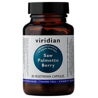 Viridian SAW PALMETTO BERRY EXTRACT 30CAPS PALMA SABAŁOWA EKSTRAKT