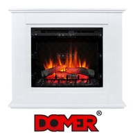 Elektrický krb Dimplex Asti Max White LED s efektom Optiflame