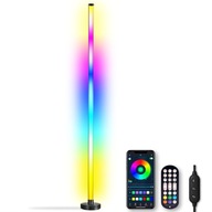 STOJACA LAMPA LED RGB ROHOVÁ DIAĽKOVÉ OVLÁDANIE +APP 120CM